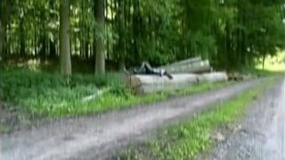 Two girls in latex touch each other - porn video