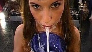 Slippery juicy cumshots delight - porn video