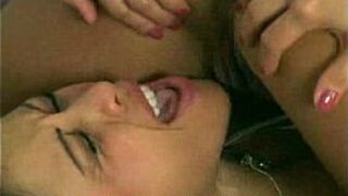 hot lesbian beauties big boobs nice pussy - porn video