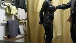Everyday life of a rubber couple - porn video