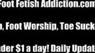 Worship our toes and feet - porn video